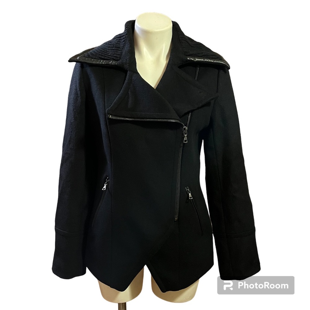 Trina Turk lambswool black Coat